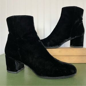 Gianvito Rossi MARGAUX MID Velvet 60mm Boots/Booties Handmade *Italy*